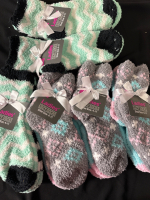 12 New Pairs of Ladies Cozy Socks| Size 4-11