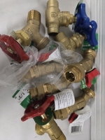 8 New | Hose Bibs, Stop Valves & Boiler Drains | &frac12;" Wide