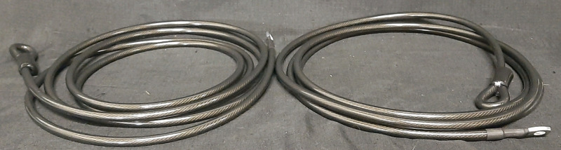 2 New 2ft Black Bike Locks