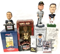 4 Vintage to Modern Bobbleheads: Up to 7.5" Tall (See Description)