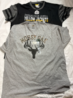 2 New 2XL sized Mens Everyday Great value and Mossy Oak T shirts