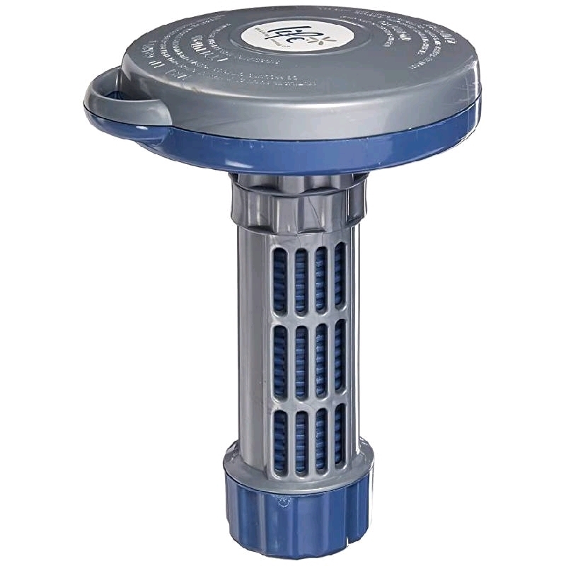 New Life Floating Spa/Hot Tub Dispenser, Includes Instruction Manual | Product is 7&frac12;" Tall, 5" Wide