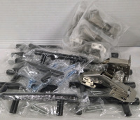 New | Lot full of Cabinet Handles & Hinges | Includes all Screws for Installation