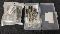 3 New Sliding Chain Door Locks With Hardware