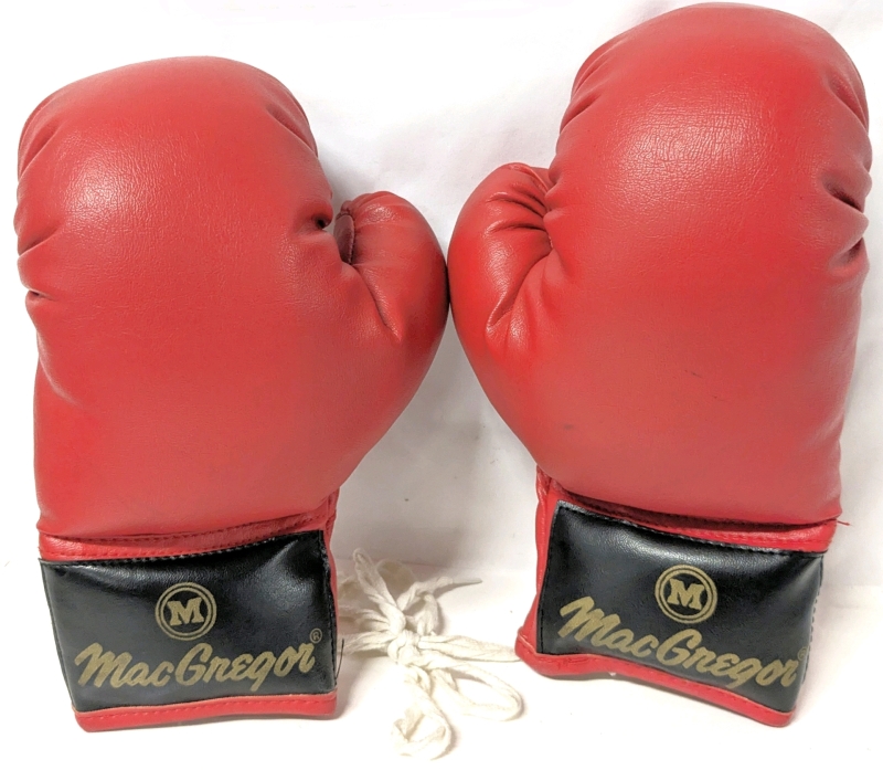 Vintage Size Medium MACGREGOR Lace-Up Boxing Gloves HG-510