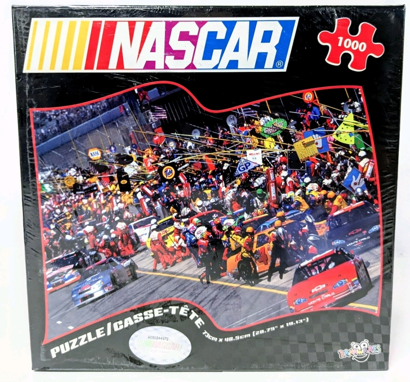 New Sealed NASCAR Danawares 1000 Piece Puzzle - 28.75" &times; 19.13" Size When Complete