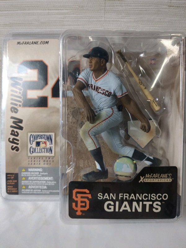 2005 MLB Willie Mays Cooperstown Collection Sealed McFarlane Baseball Figure