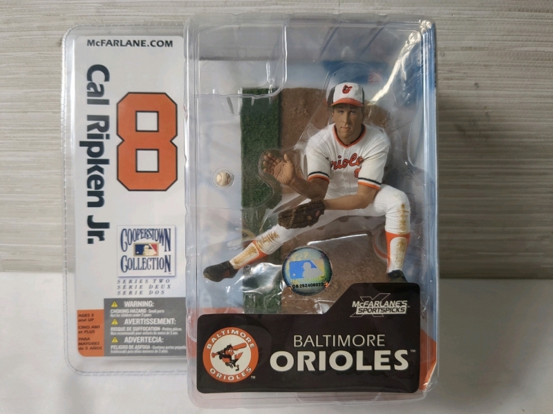 2005 MLB Cal Ripken Jr Cooperstown Collection Sealed McFarlane Baseball Figure