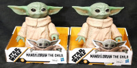 2 New Star Wars Mandalorian "The Child" Figures | Figures Measure 6&frac12;" Tall, 7" Wide