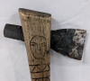 Axe with Carved Handle. 23" Long - 2