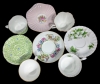 4 Sets Bone China Cups & Saucer Sets : Royal Albert Trillium, Staffordshire Evangeline's Acadian Garden, Collingwood & Foley - All Ring True - 2