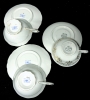 3 Sets Bone China Cups & Saucer Sets : Royal Stafford & Royal Grafton - All Ring True - 7