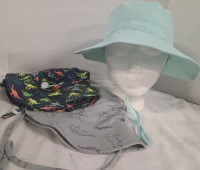 3 New | 52cm Kids Bucket Hats