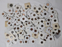 1917 - 2008 Canadian One Cent Pennies - 160+ Coins