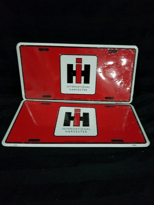 Pair of New INTERNATIONAL HARVESTER License plates