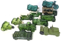 12 Vintage AVON Car-Shaped Men's Aftershave Bottles - Up to 6.25" Long