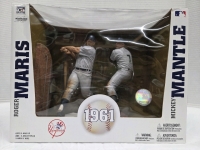 2008 McFarlane Cooperstown Collection New York Yankees Mickey Mantle & Roger Maris | Box Measures 7" x 8" x 10"