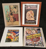 4 Movie Advertisement Prints