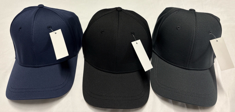 3 New One Sized Mens Caps