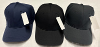 3 New One Sized Mens Caps
