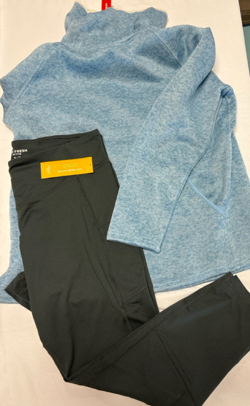 2 New XL sized Womens Joe Fresh Sweatshirt And Pant| Retail Price is over 60 CAD