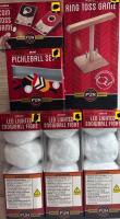 6 New The Original Fun Workshop Indoor Games Assorted Lot| Includes Ring Toss Game Pickleball Set And More