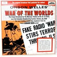Vintage 1969 ORSON WELLS' War Of The Worlds : Stereo ES 4001 Two Record Set