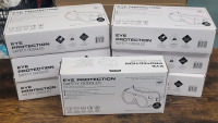 70 New Eye Protection Safety Goggles , Non-Medical . Model # SE-10 . 7 Boxes , 10 Per Box .