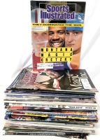 37 Vintage to Modern Sports Magazines. ; 25&times; Sports Illustrated, Beckett Future Stars. Baseball Card Price Guides, Collector Guides, Circle Track. TOPPS Magazine, Tuff Stuff With Upper Deck Card & Paperback Shaquille O'Neil Kid's Book by Bob Woods