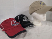 3 RBC Canadian Open Hats from 2004, 2009 & 2010