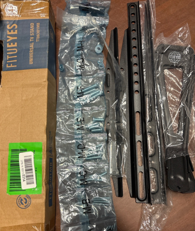New FituEyes Universal TV Stand Kit| Length measures 18"