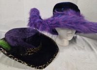 2 | One Size Fits Most | Groovy Costume Pimp Hats