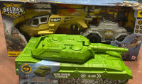 2 New Soldier Toys| Largest measures 20"