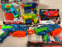 5 New Assorted Spin Blast| Includes 2 Air Warriors and more