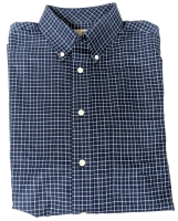 New Size MED Men's Roundtree & Yorke Gold Label 100% Cotton Non-Iron Long Sleeve Button-Up Dress Shirt | Retails Over $50!
