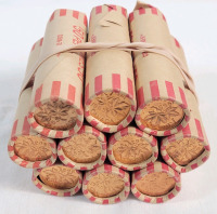 Ten (10) Rolls 1963 Canadian Uncirculated One Cent Pennies