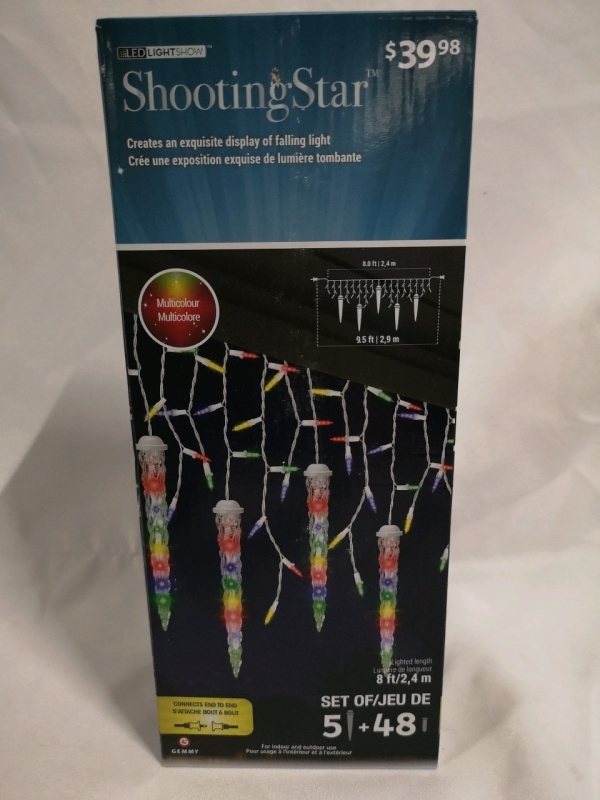 New Shooting Star LED String Lights - 8 ft
