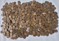 5.5+lbs USA Lincoln Wheat Pennies . Various Years & Condition
