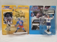 2 Wayne Gretzky Collectables | (1) 2000 Wayne Gretzky NHL Starting Lineup Figure All Star Edition & (1) 1998 Wayne Gretzky Starting Lineup figure 8" x 9"