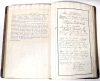 2 Antique Unique Buffalo Produce Exchange Books : BPE Record Book : 1877 - 1915 & Membership Certificate Book 1-250 B.P.EX'E With Approx 161 Member Histories & 87 Blank Certificates - 6