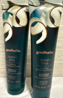 2 New GoodBaths Ocean Bliss Exfoliating Body Scrub| Coconut & Hibiscus Scented| 283 g each | Best by 9-01- 2027