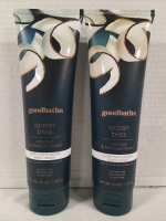 2 New | 283g Bottles of Goodbaths Ocean Bliss Coconut & Hibiscus Flower Ultra Moisturizing Body Cream
