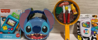 4 New Assorted Toys includes Disney's Stitching kit and more