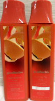 2 New Goodbaths Sunshine Day Nourishing Body wash & Moisturizing Body Lotion| Clementine & Peach Nectar| 13 oz each| Best By 2026-7-01