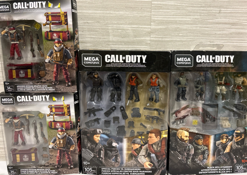 4 New Mega ConsTrux Set| For Ages 10+