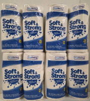 8 New Rolls of TrueLiving Soft&Strong Two-Ply Paper Towels | 100 Sheets a roll