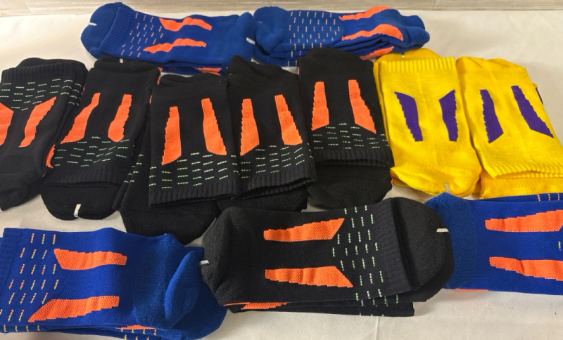 12 New Pairs of Socks| Length Measures 13"