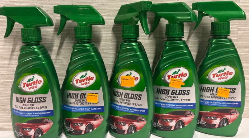 5 New Tutle Wax High Gloss Spray| 473ml