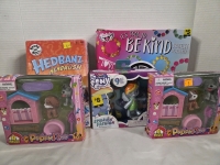 5 New | Assorted Kids Toys & Games Lot | Includes Hedbanz Headrush, PuppyPet, and More!