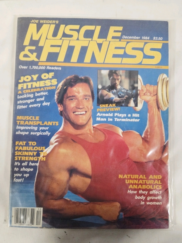 Joe Weiders Muscle & Fitness Issued December 1984: Covering The Body Building Scene
